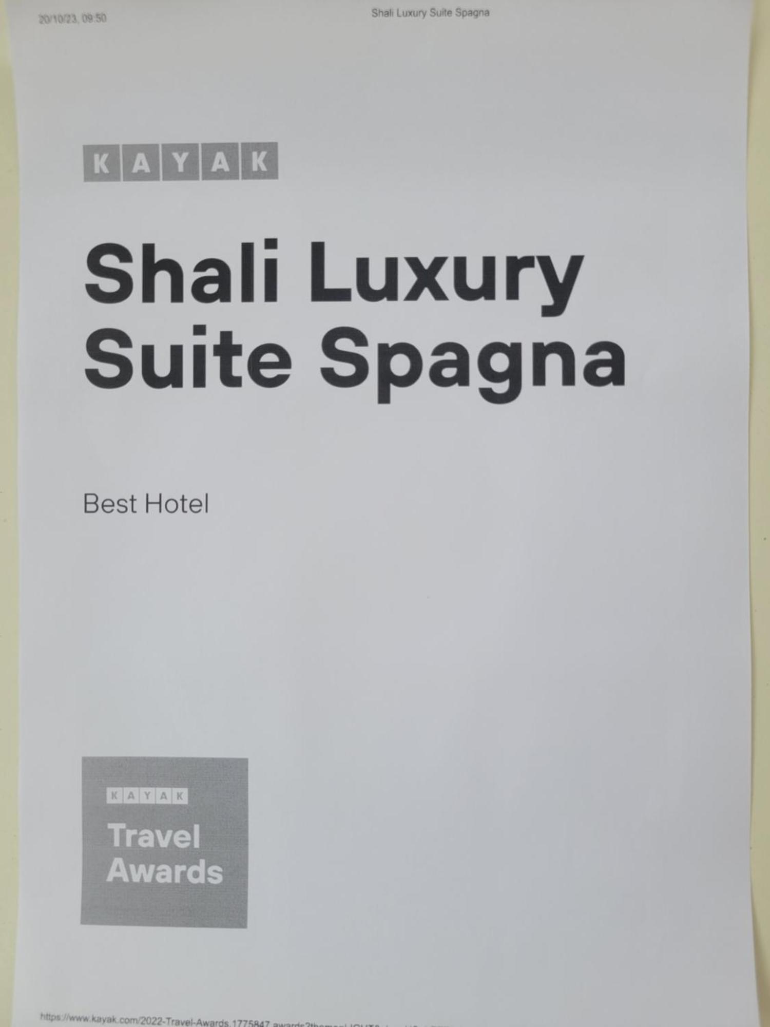 Shali Luxury Suite Spagna Roma Esterno foto